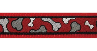 Bonarama Red rozmiar S - kolorowa obroża dla psa