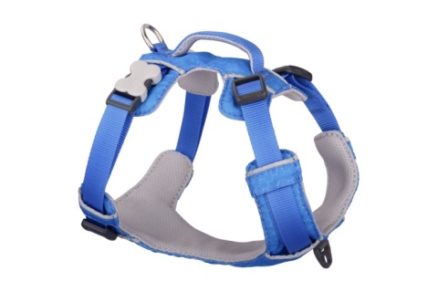 Red Dingo Sport Harness rozmiar S - lekkie szelki dla psa typu Guard - kolor niebieski
