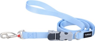 SuperLead Pastel Blue rozmiar M - regulowana smycz 1,1 m - 1,8 m